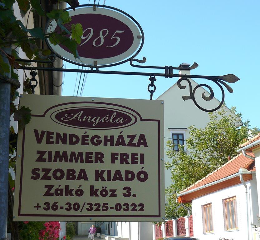 Angela Vendeghaz Hotel Tokaj Exterior photo